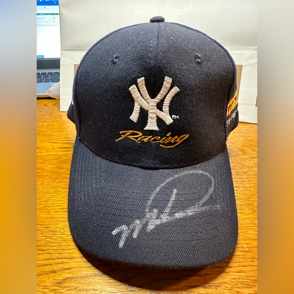 Mike Dunn New York Yankees Racing Hat Cap NHRA Drag Racing NY Gwynn Steinbrenner